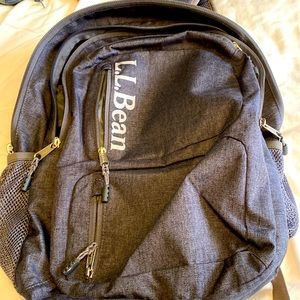 LL Bean book bag with laptop pocket